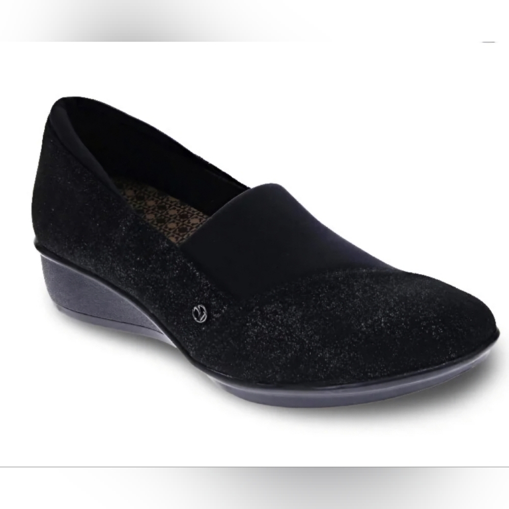 Revere Naples Black Women's Orthopedic Shoes